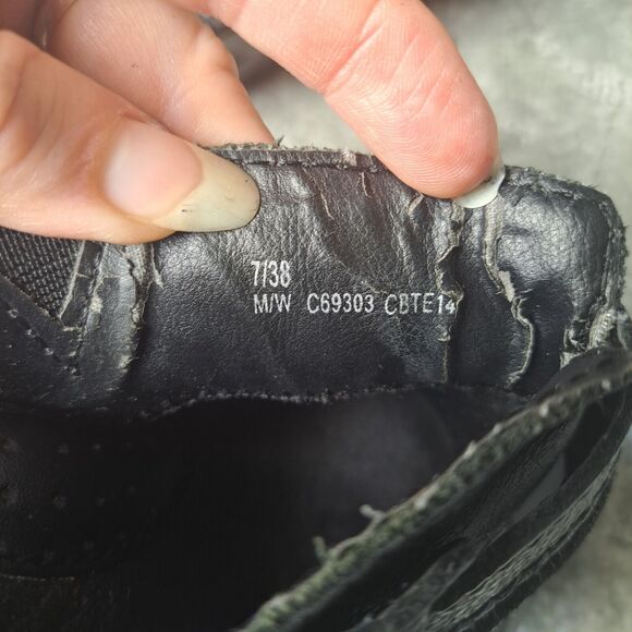 Boc Born Concept ADERYN Black Leather Clog Mules Womens Size 7M Comfort NURSING - Picture 10 of 15